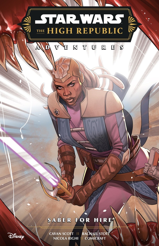 STAR WARS HIGH REPUBLIC ADVENTURES SABER FOR HIRE