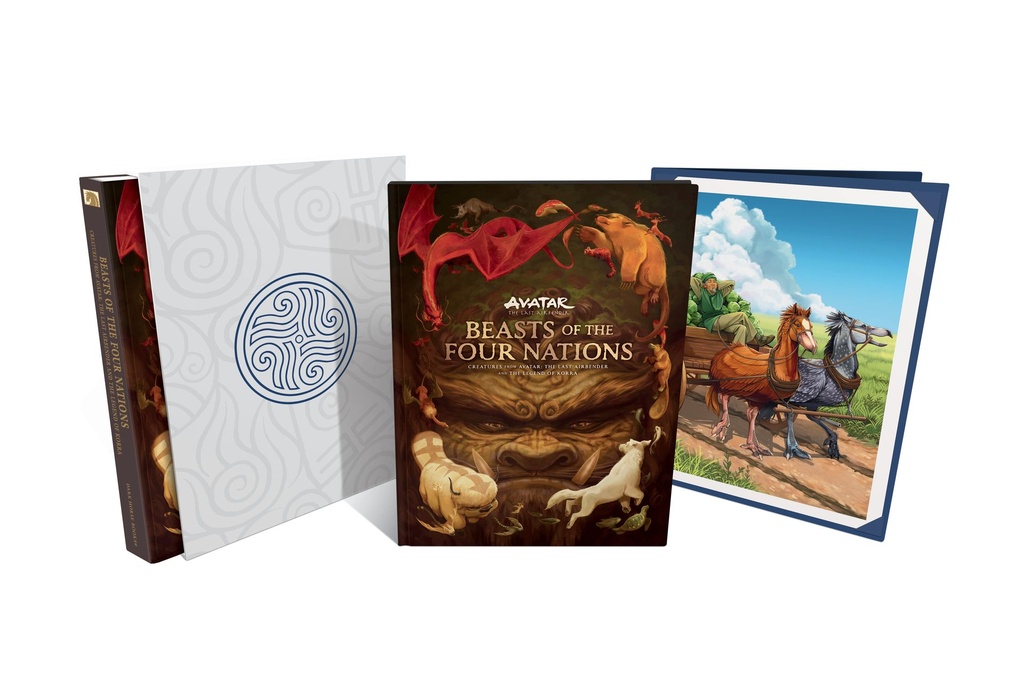 BEASTS OF FOUR NATIONS CREATURES FROM AVATAR KORRA (DELUXE)