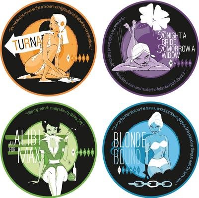 COASTER SET RAGNAR PULP
