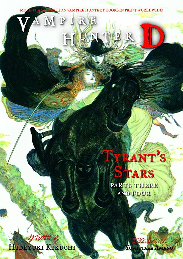 VAMPIRE HUNTER D NOVEL 17 TYRANTS STARS 03 & 04