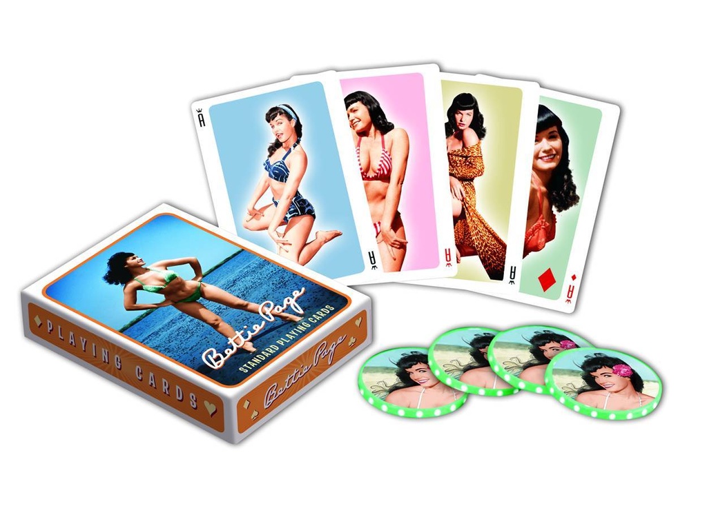 BETTIE PAGE PLAYING CARDS