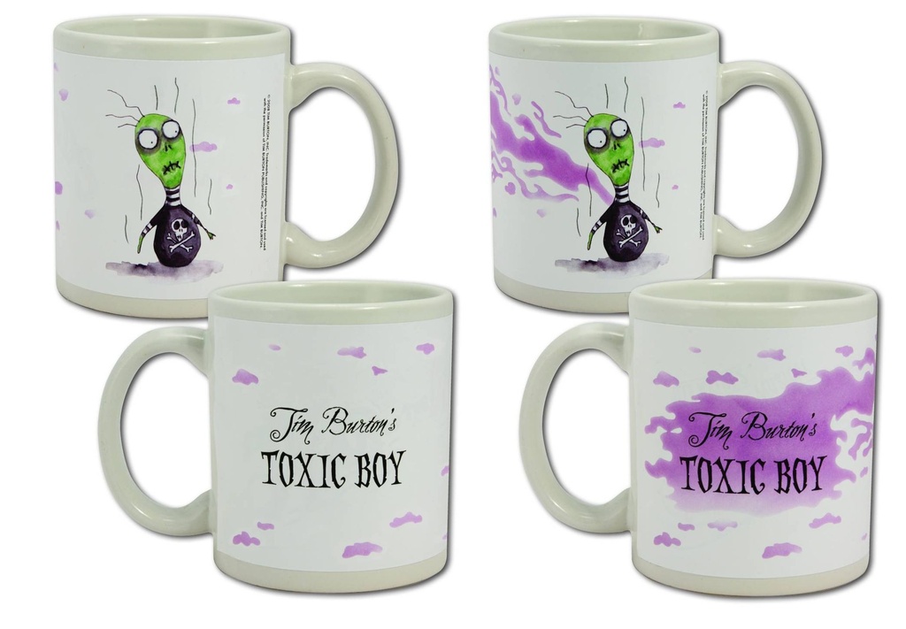 TIM BURTON TOXIC BOY 11 OZ HEAT SENSITIVE MUG