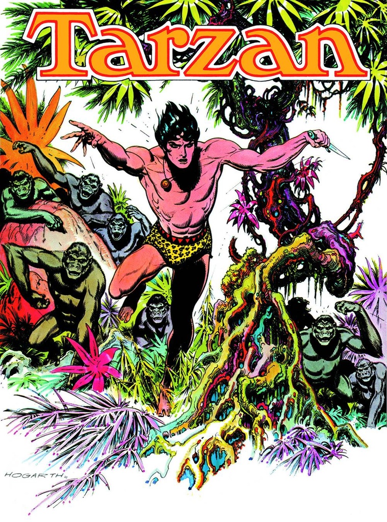 TARZAN BURNE HOGARTHS LORD OF JUNGLE HC