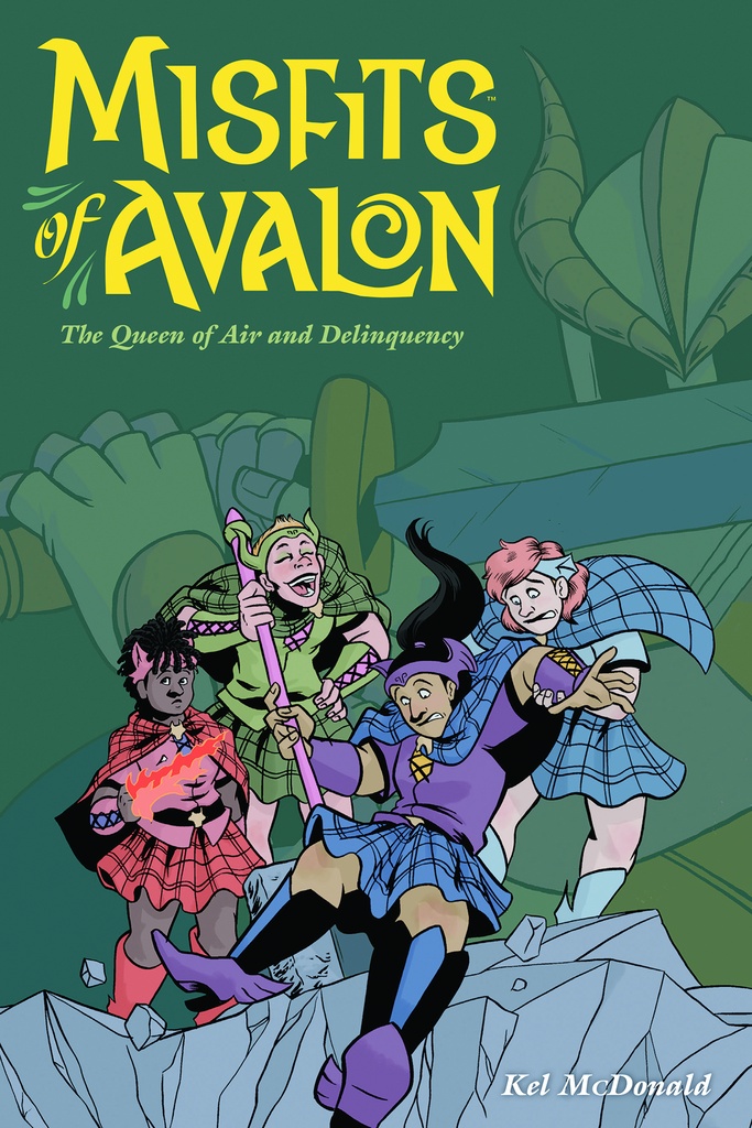 MISFITS OF AVALON 01 QUEEN OF AIR AND DELINQUENCY