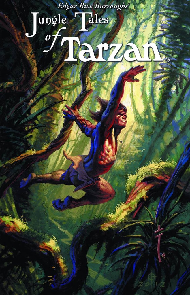 EDGAR RICE BURROUGHS JUNGLE TALES OF TARZAN LTD HC
