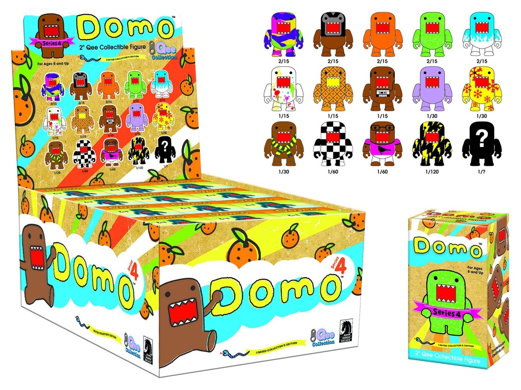 DOMO QEE SERIES 04 MYSTERY DISPLAY CASE