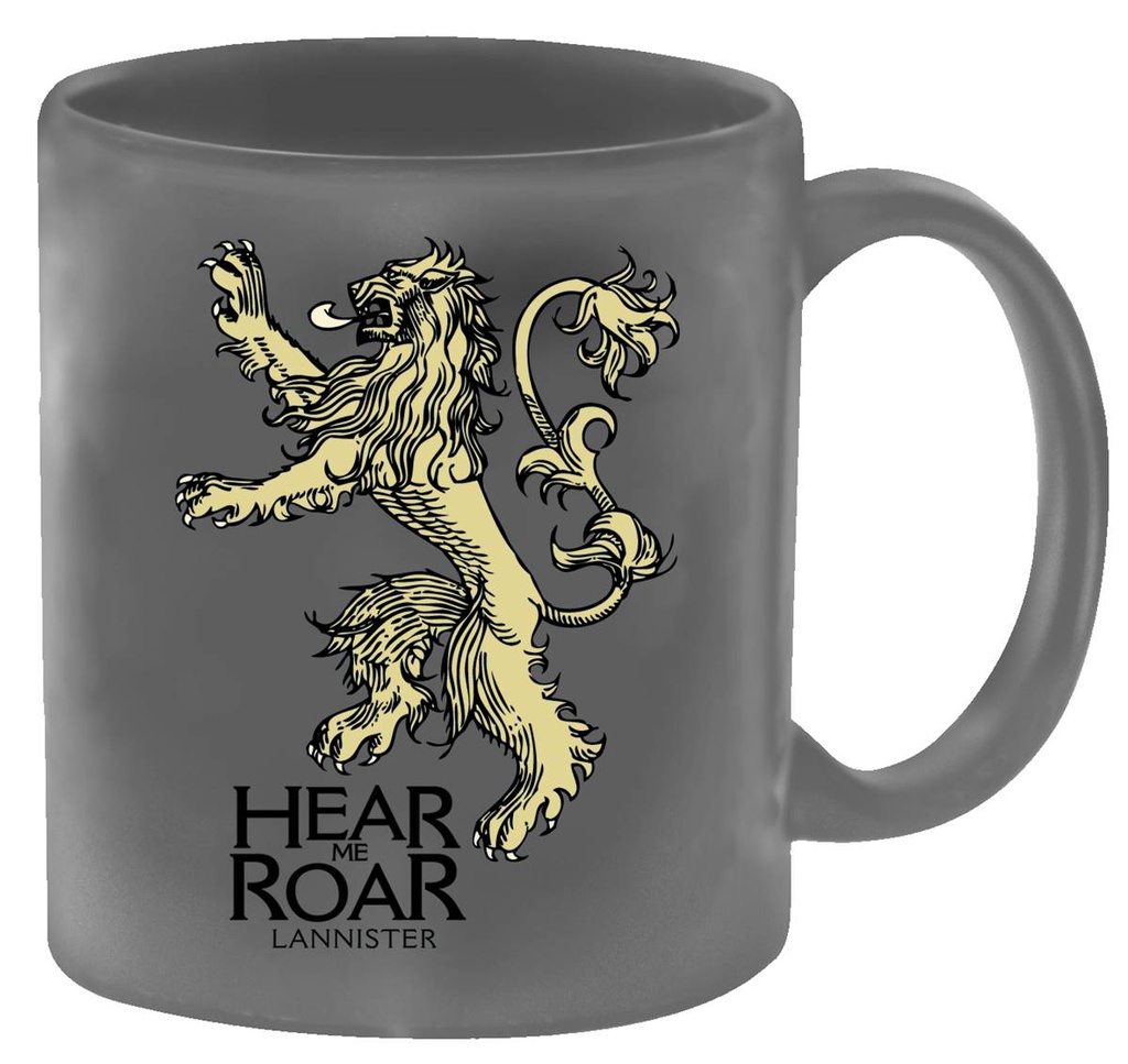 GAME OF THRONES COFFEE MUG LANNISTER