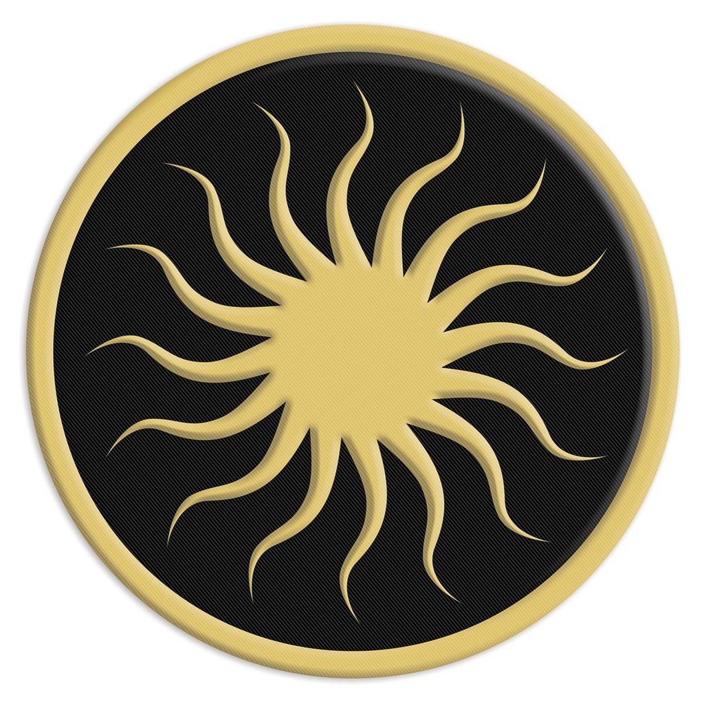 DRAGON AGE II EMBROIDERED PATCH CHANTRY