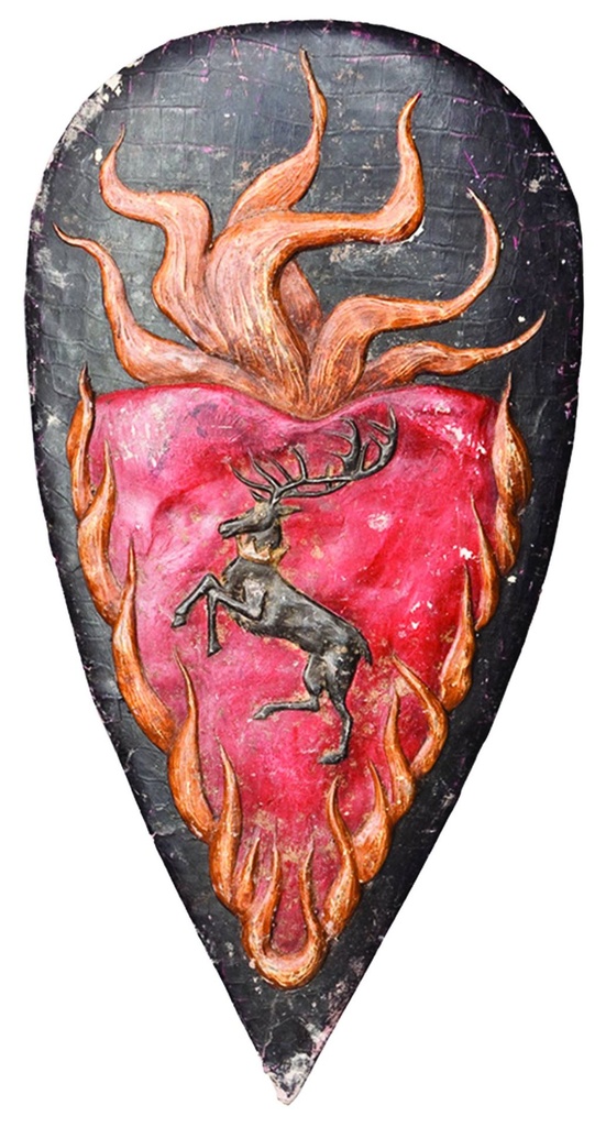 GAME OF THRONES PIN SHIELD STANNIS BARATHEON