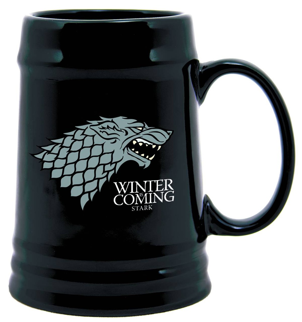 GAME OF THRONES CERAMIC STEIN STARK SIGIL