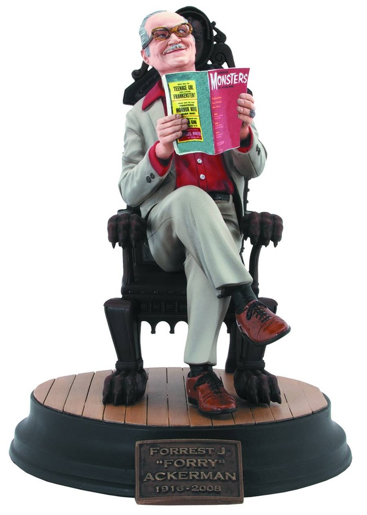 FORREST J FORRY ACKERMAN STATUE