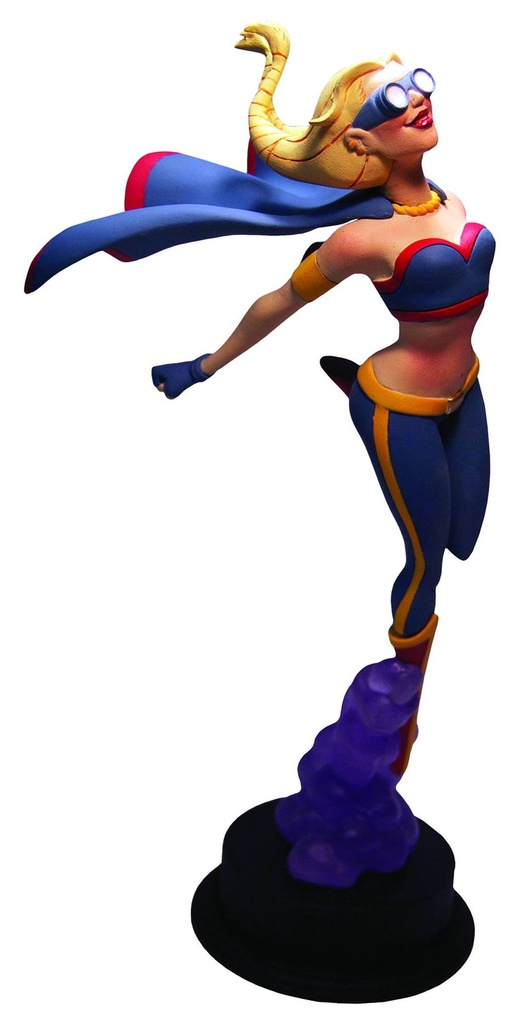 POWERS RETRO GIRL STATUE