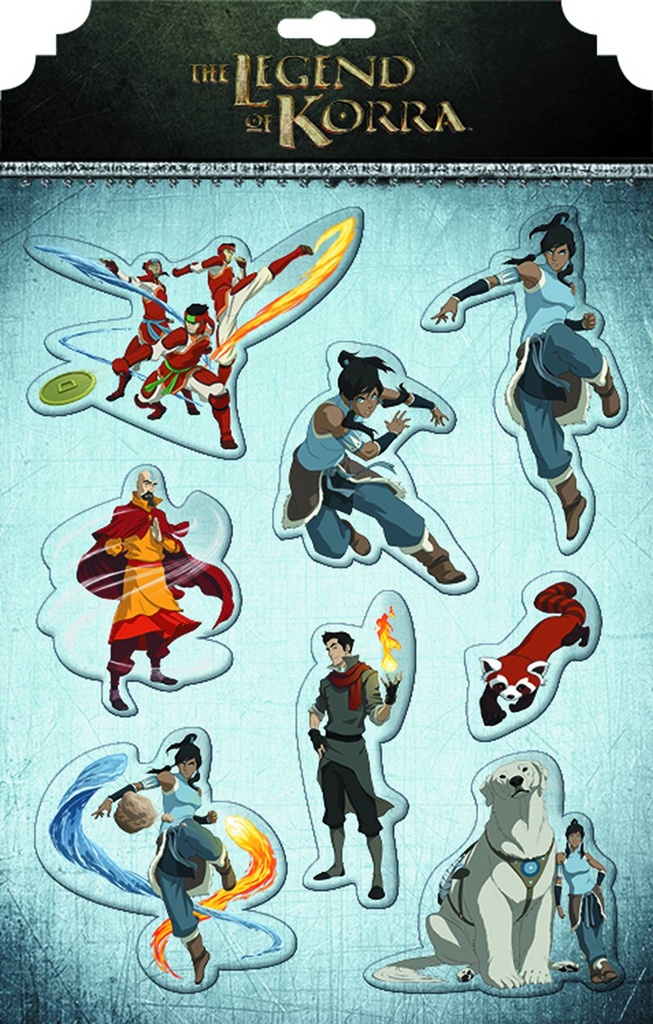 LEGEND KORRA MAGNET SET