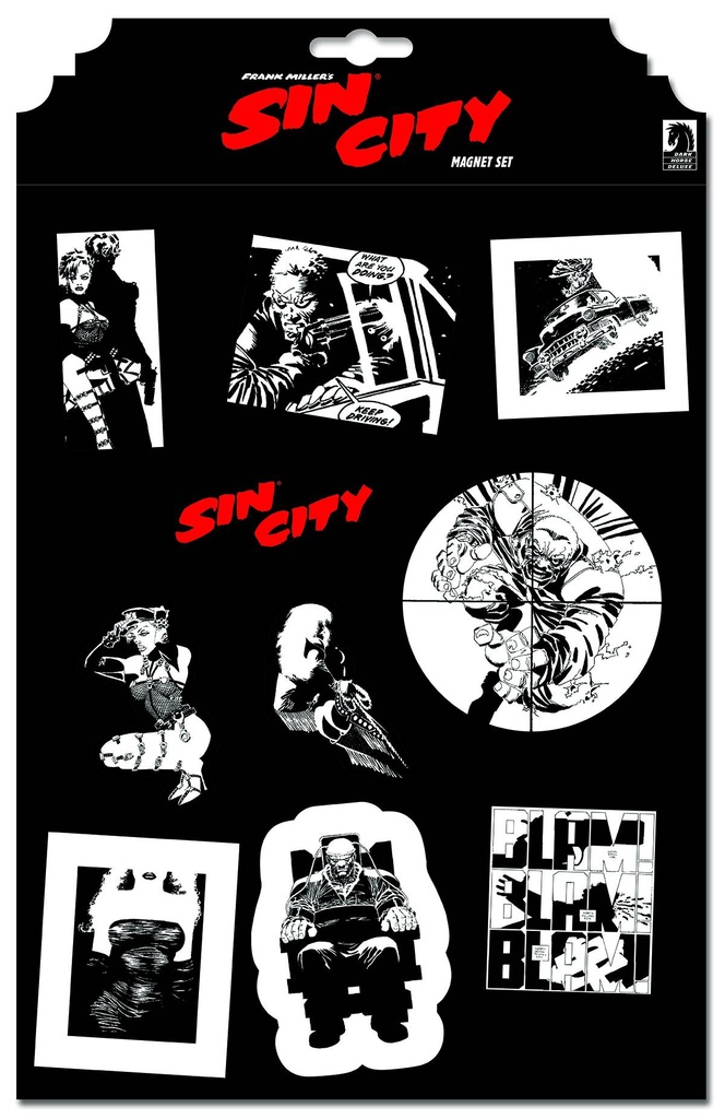SIN CITY MAGNET SET 2