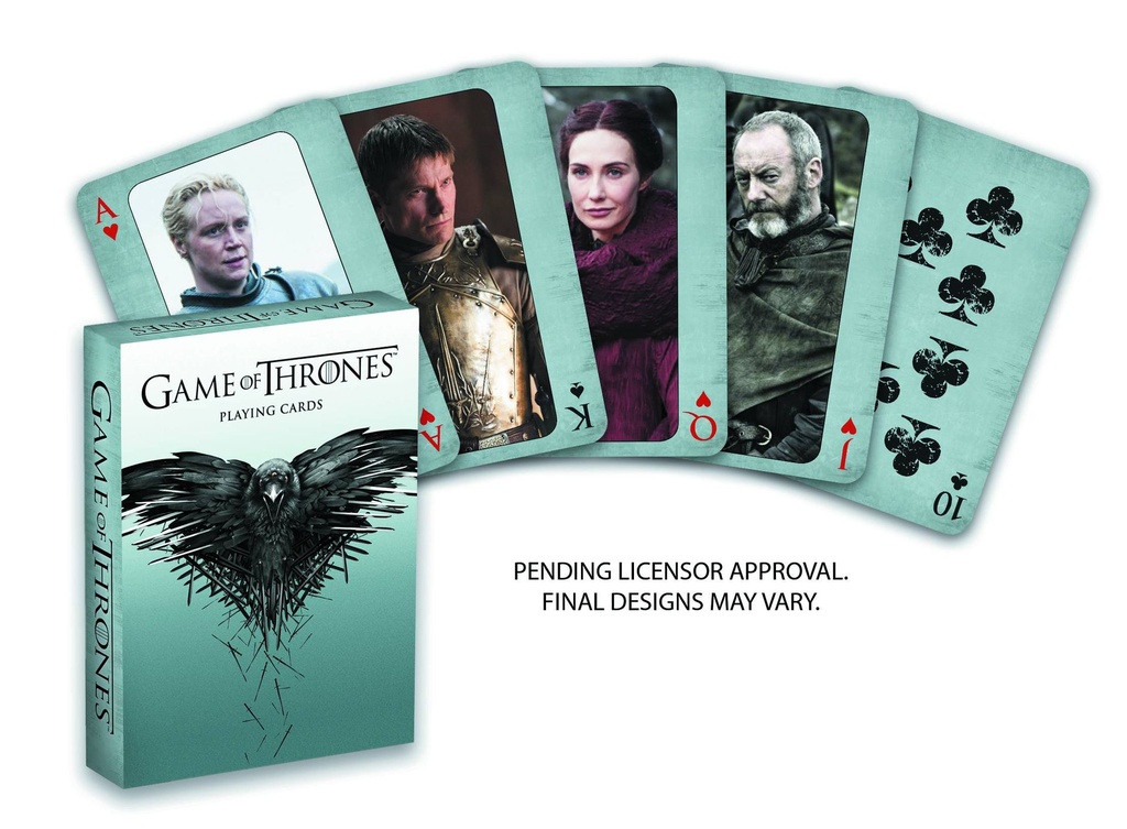 GAME OF THRONES PLAYING CARDS 2ND ED