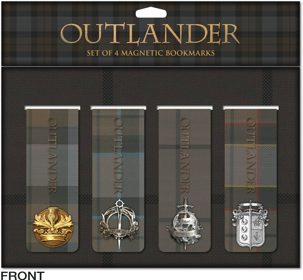 OUTLANDER MAGNETIC BOOKMARK SET