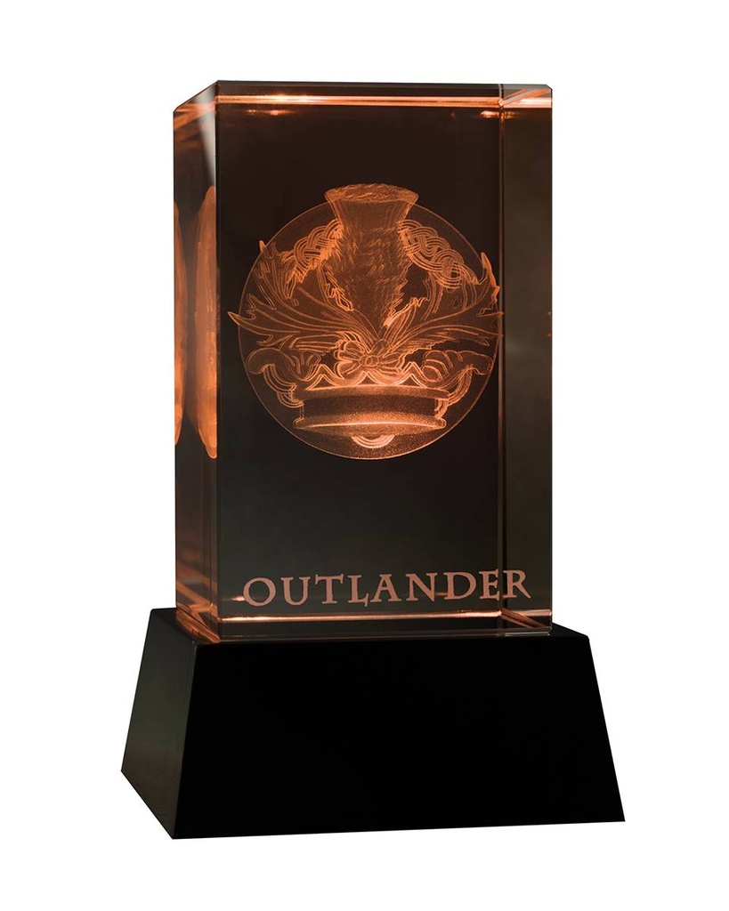 OUTLANDER 3D CROWN AND THISTLE
