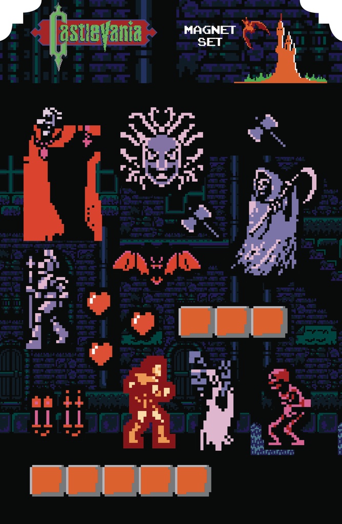 CASTLEVANIA MAGNET SET