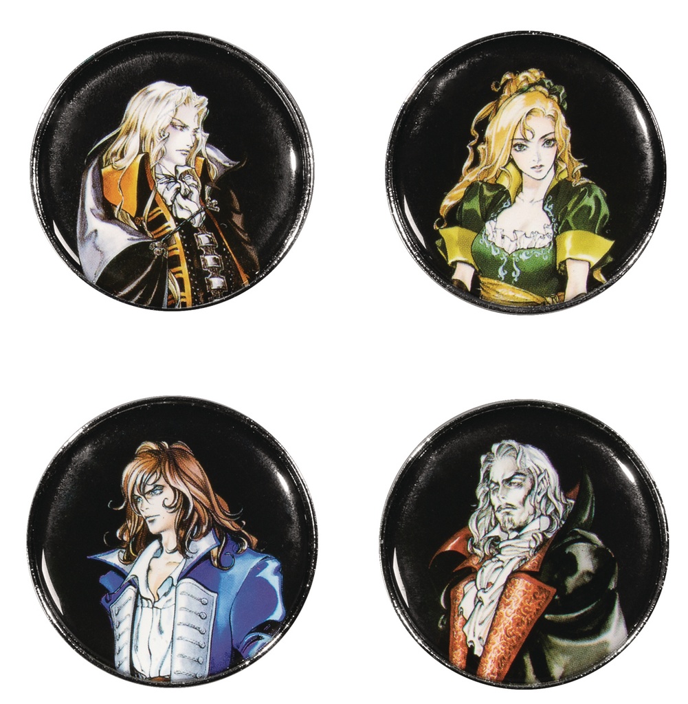 CASTLEVANIA SYMPHONY OF THE NIGHT PIN SET