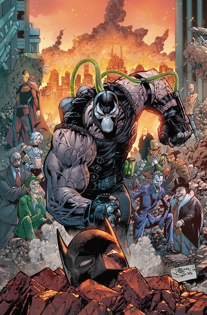 BATMAN HC 12 CITY OF BANE PART ONE