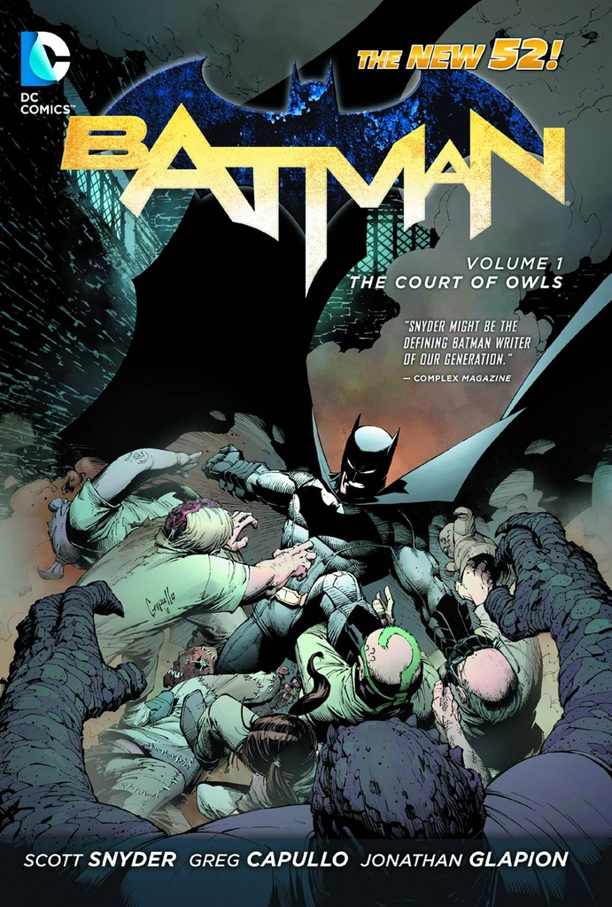 BATMAN 01 THE COURT OF OWLS HC
