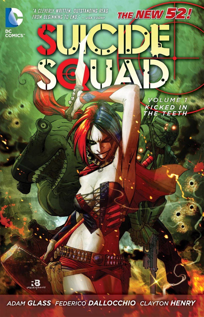 SUICIDE SQUAD 01 KICKED IN THE TEETH