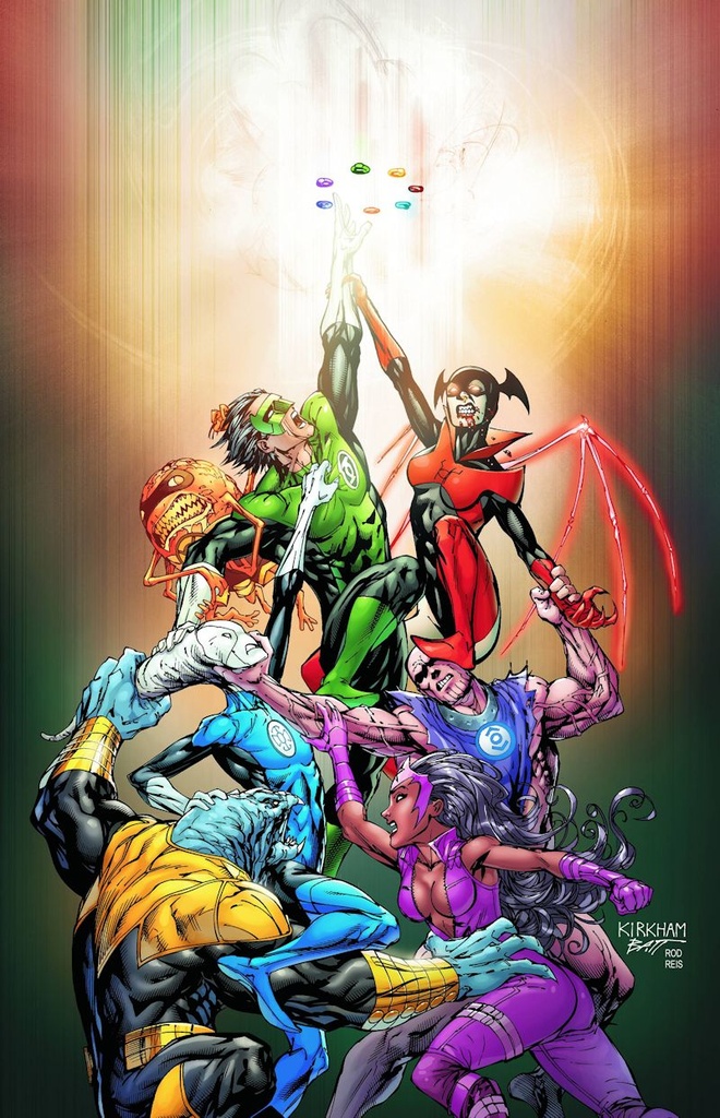 GREEN LANTERN NEW GUARDIANS 01 RING BEARER HC