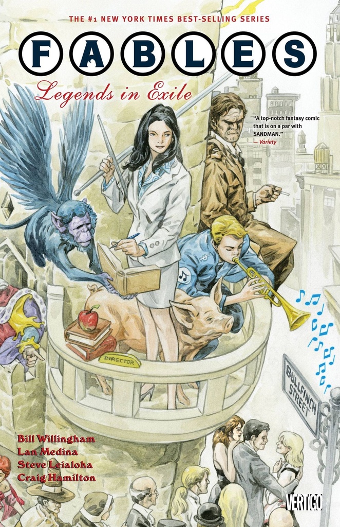 FABLES 01 LEGENDS IN EXILE