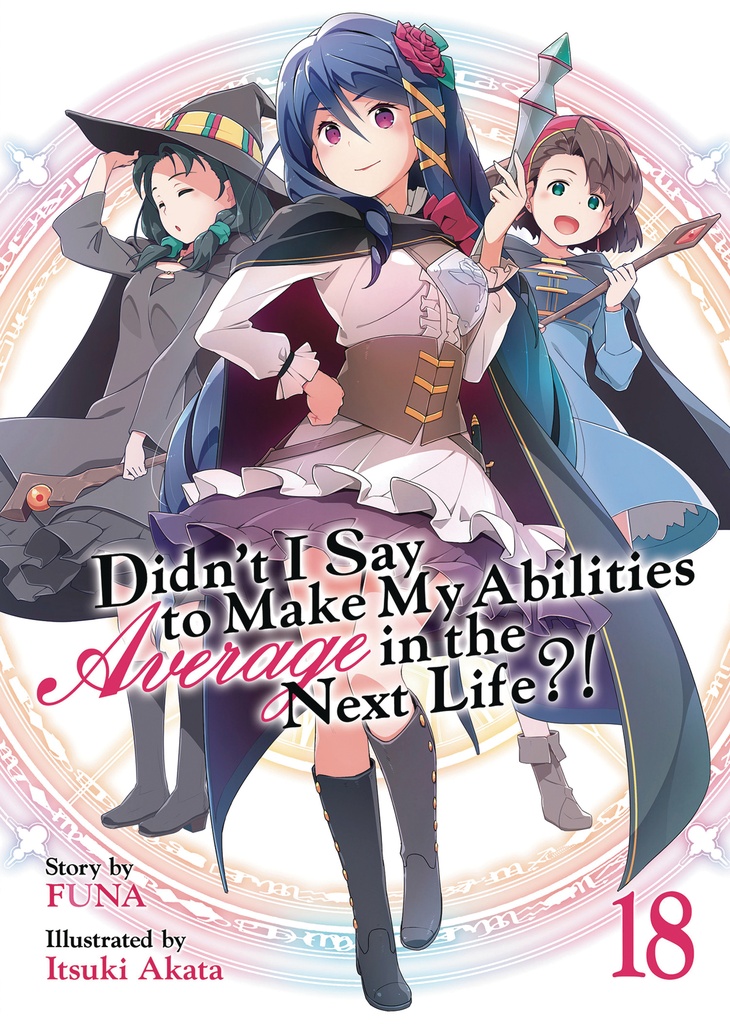 DIDN T I SAY TO MAKE MY ABILITIES AVERAGE (LIGHT NOVEL) 18