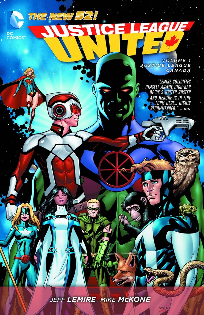JUSTICE LEAGUE UNITED 01 JUSTICE LEAGUE CANADA