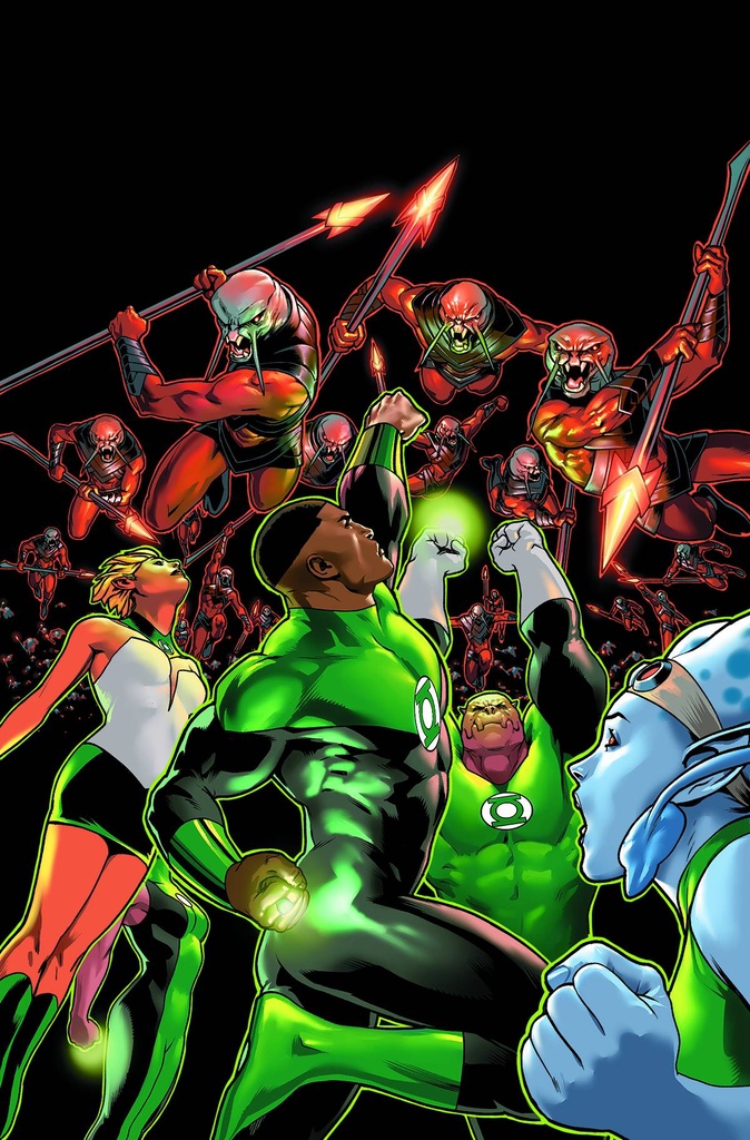 GREEN LANTERN CORPS THE LOST ARMY