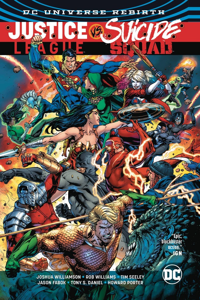 JUSTICE LEAGUE VS SUICIDE SQUAD (REBIRTH)