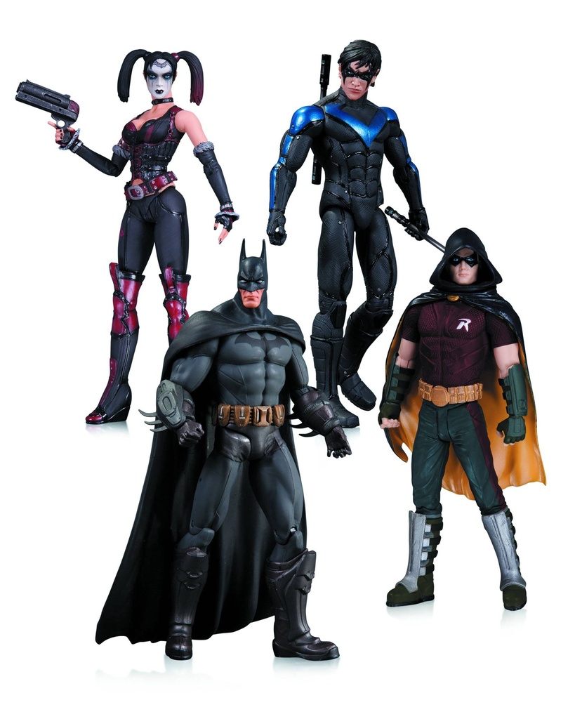 HARLEY QUINN BATMAN NIGHTWING ROBIN AF 04 PACK