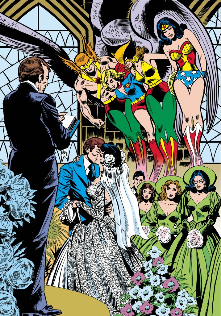 JLA THE WEDDING OF THE ATOM & JEAN LORING HC