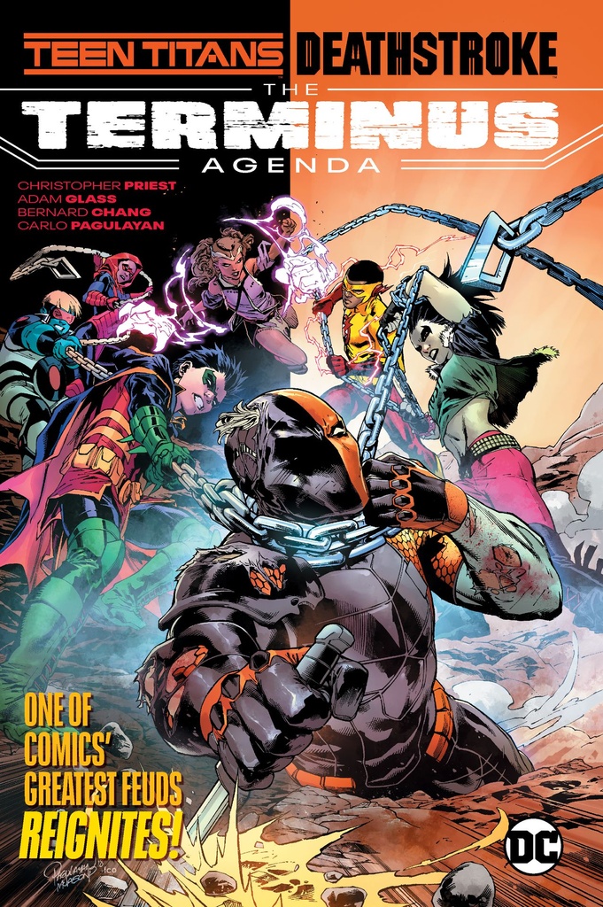 TEEN TITANS DEATHSTROKE TERMINUS AGENDA