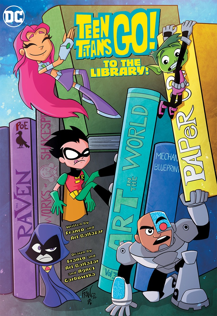 TEEN TITANS GO TO THE LIBRARY