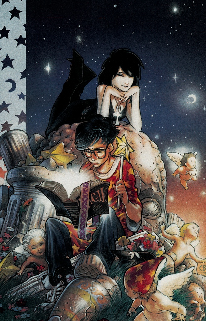 SANDMAN THE BOOK OF MAGIC OMNIBUS HC 01