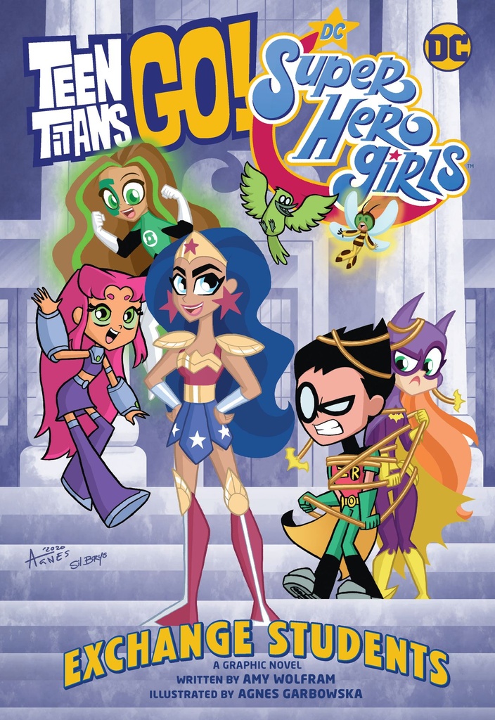 TEEN TITANS GO DC SUPER HERO GIRLS EXCHANGE STUDENTS
