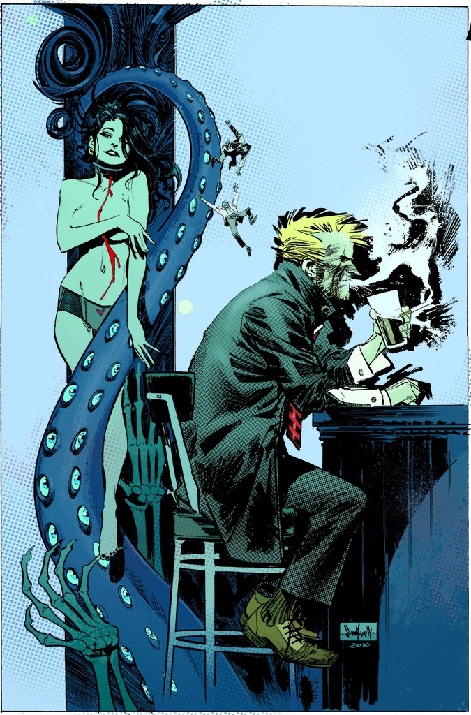 HELLBLAZER 24 SECTIONED