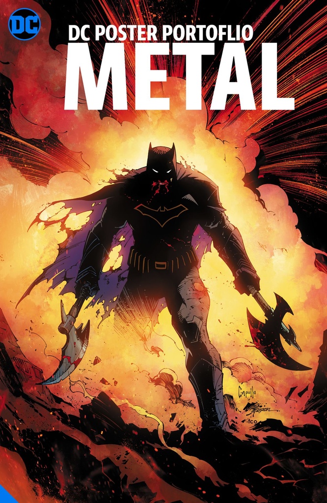 DC POSTER PORTFOLIO DARK NIGHTS METAL