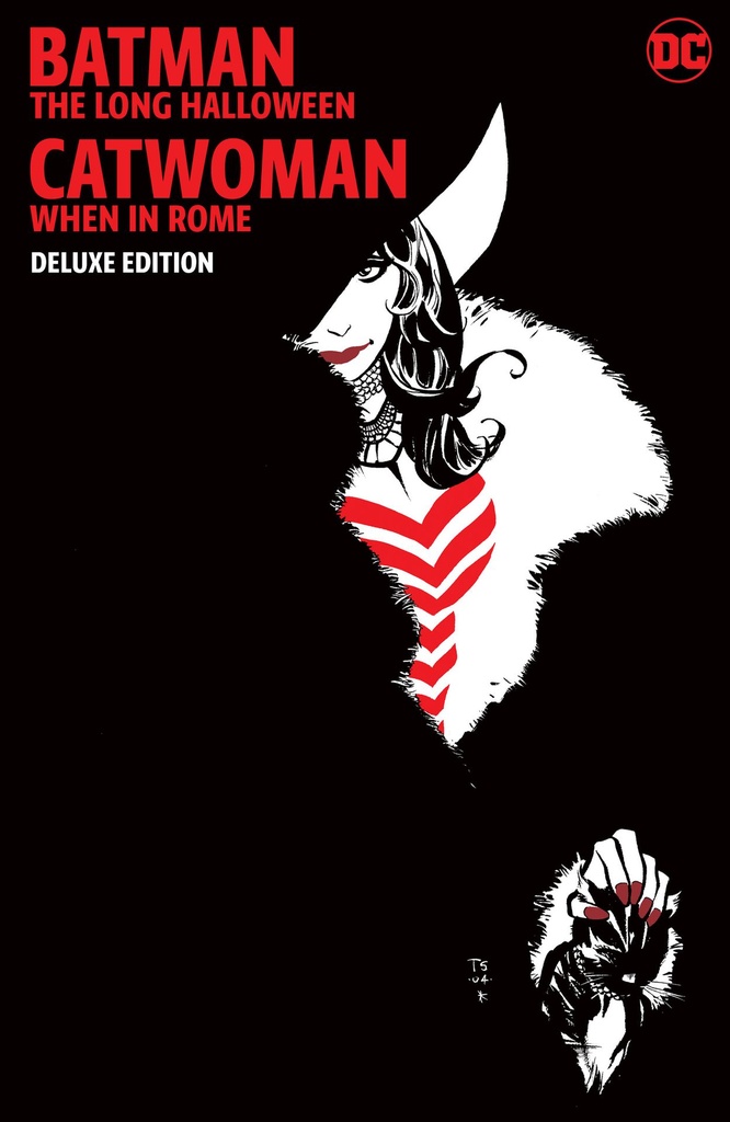 BATMAN THE LONG HALLOWEEN CATWOMAN WHEN IN ROME THE DELUXE E