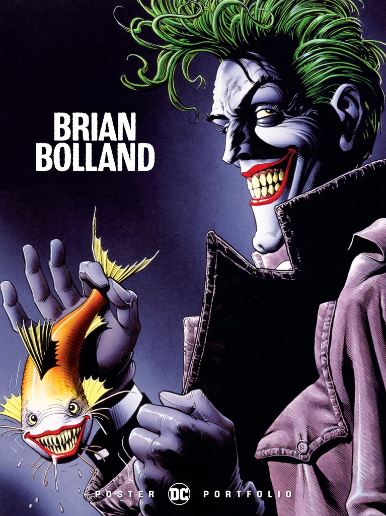 DC POSTER PORTFOLIO BRIAN BOLLAND