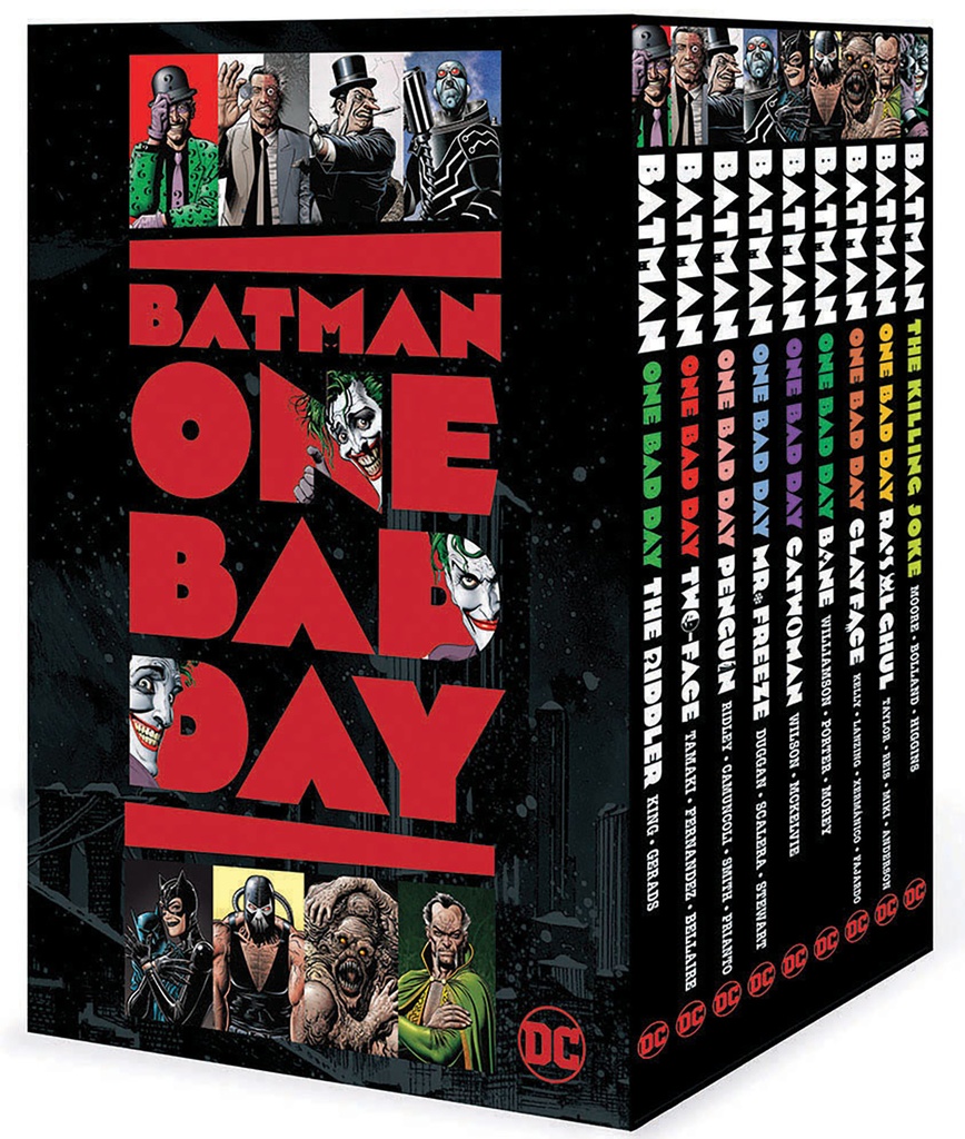 BATMAN ONE BAD DAY COMPLETE BOX SET