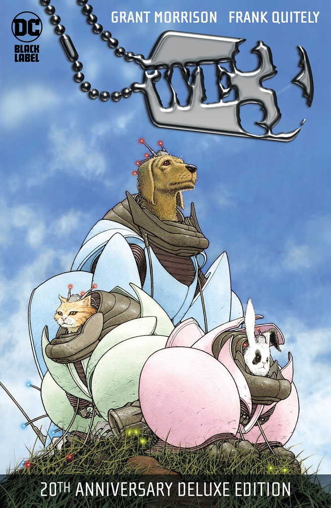 WE3 THE 20TH ANNIVERSARY DELUXE EDITION HC FRANK QUITELY CVR