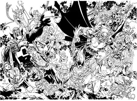 DC VERSUS MARVEL THE AMALGAM AGE OMNIBUS (DIRECT MARKET ED)