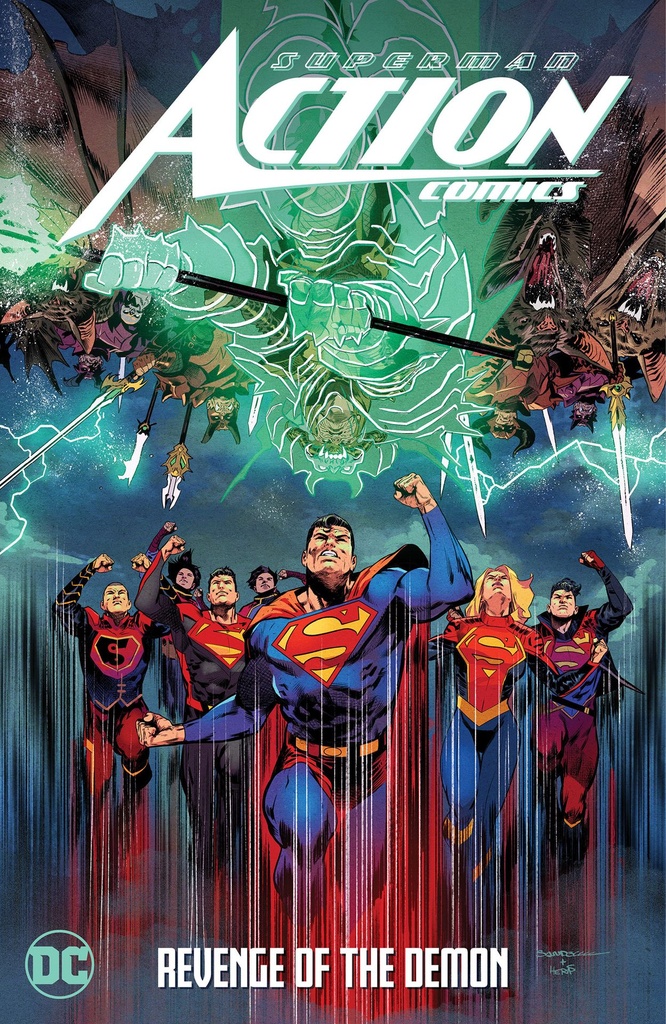 SUPERMAN ACTION COMICS 3 REVENGE OF DEMON