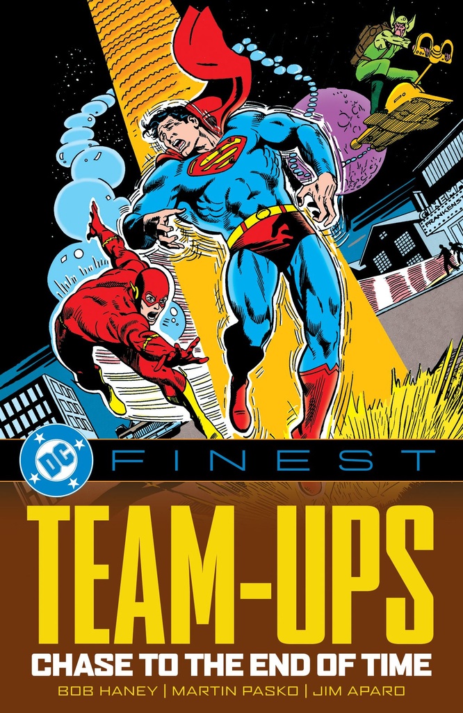 DC FINEST TEAM-UPS CHASE TO THE END OF TIME