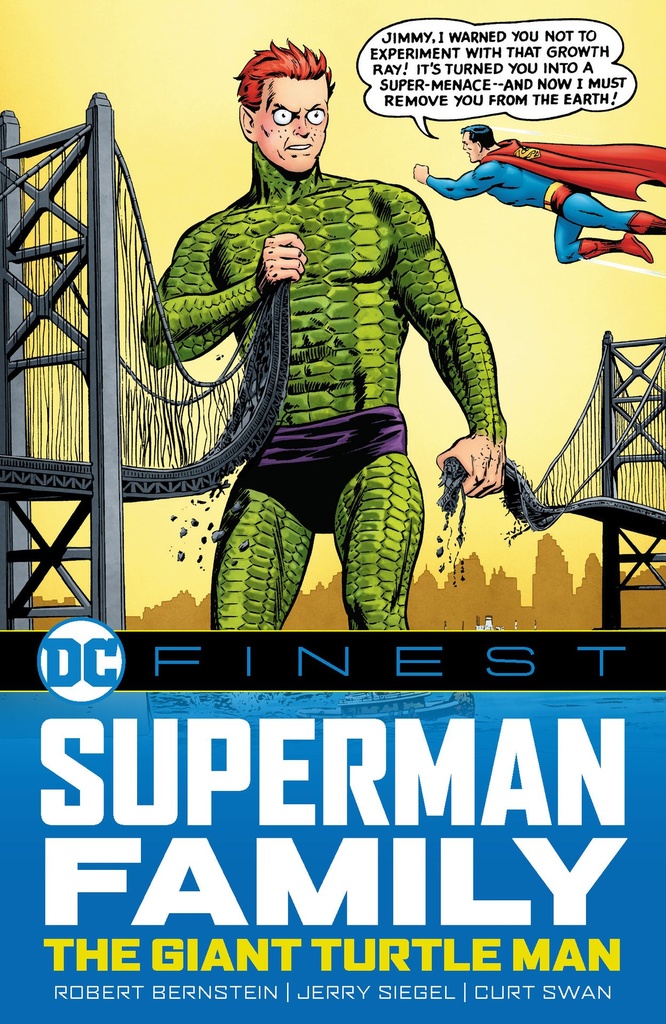 DC FINEST SUPERMAN FAMILY THE GIANT TURTLE MAN