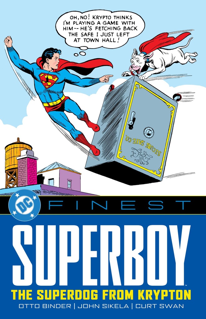 DC FINEST SUPERBOY SUPER-DOG FROM KRYPTON