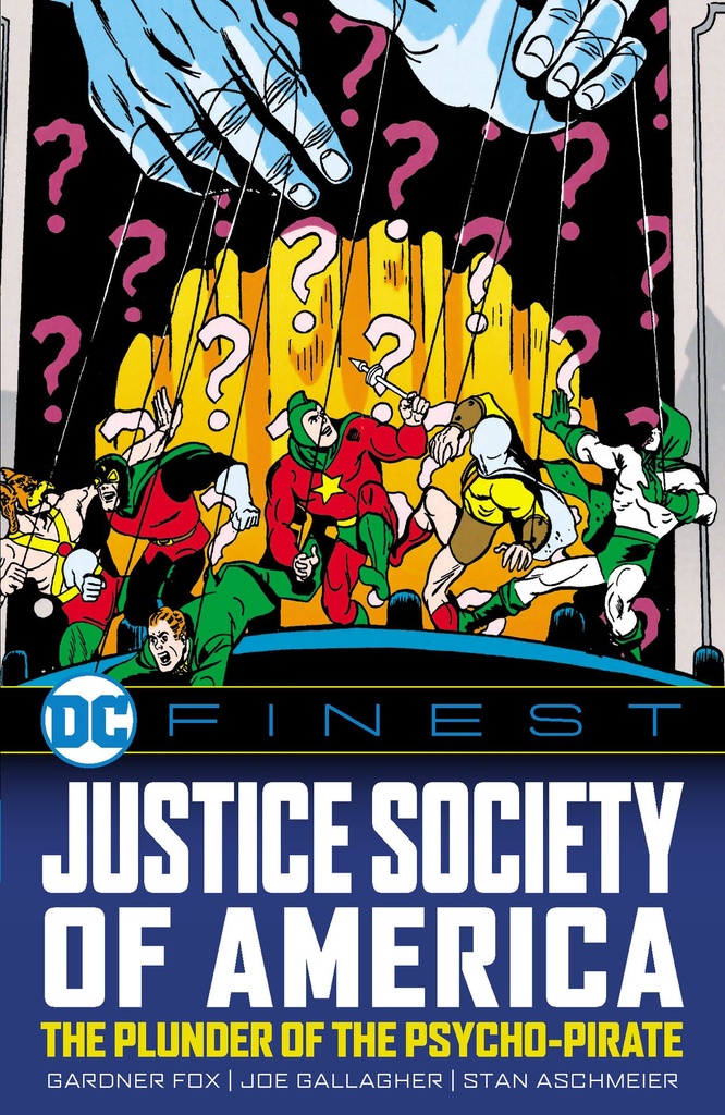 DC FINEST JUSTICE SOCIETY OF AMERICA PLUNDER PSYCHO-PIRATE